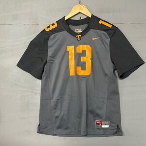 Nike Tennessee Volunteers Drake 13 Football Jersey Grey Black Mens Large NCAA